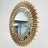Grand Miroir Soleil Doré Miroir Soleil ®