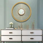 Miroir Rond Doré Soleil Miroir Soleil ®