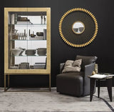 Miroir Rond Doré Soleil Miroir Soleil ®