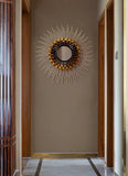 Miroir Soleil Fer Forgé Noir Miroir Soleil ®