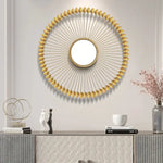 Miroir Rond Doré Soleil Miroir Soleil ®