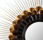 Miroir Soleil Fer Forgé Noir Miroir Soleil ®